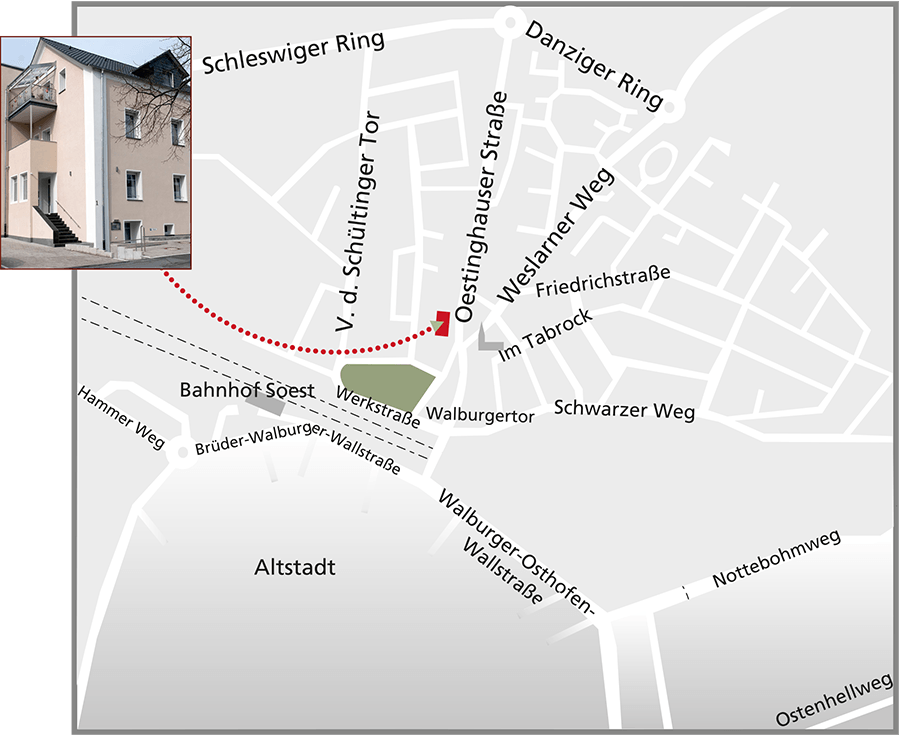 Physiotherapie Wiemer - Straßenkarte Physiotherapie Wiemer - Straßenkarte